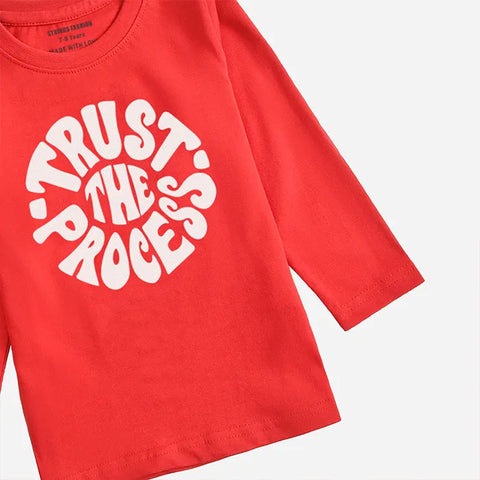 TRUST PROCESS FEISTA GIRLS LONG SLEEVE T-SHIRT