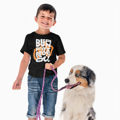 BURN FOR FAT BLACK JUNIOR BOYS T.SHIRT