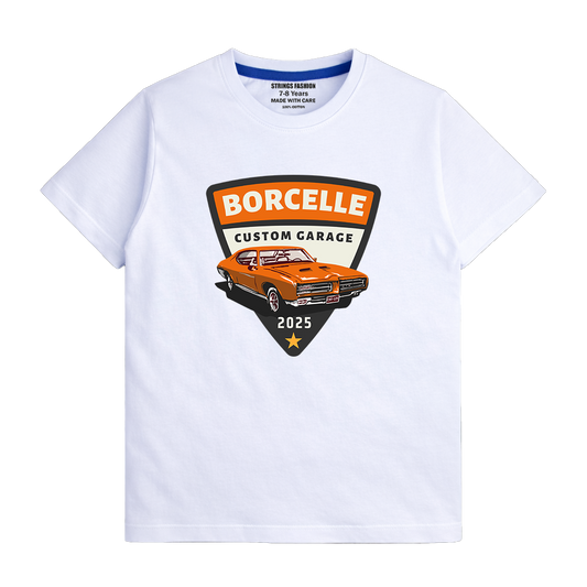 WHITE GRAPHICS BORCELLE T-SHIRT 1024