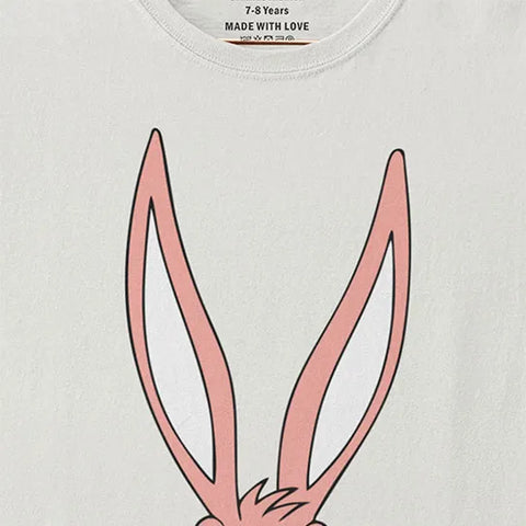 DIGITAL PRINTED BUG BUNNY SNOW WHITE JUNIOR GIRLS T.SHIRT