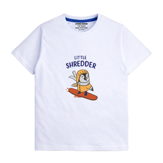 WHITE GRAPHICS SHERDDER T-SHIRT 1024