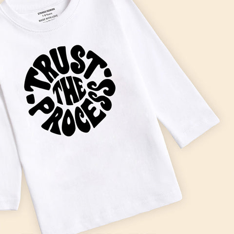 DIGITAL PRINTED TRUST PROCESS SNOW-WHITE GIRLS LONG SLEEVE T.SHIRT