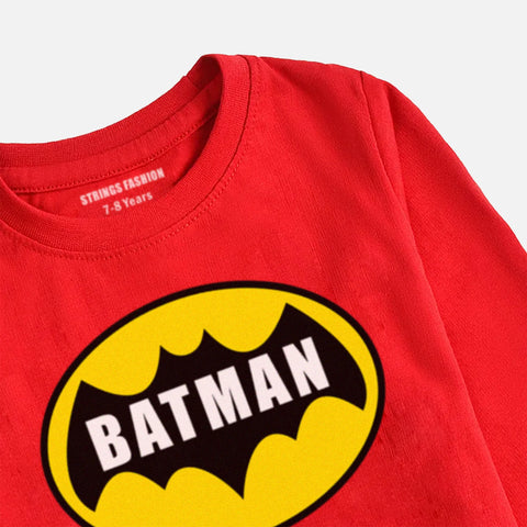 BATMAN FEISTA BOYS LONG SLEEVE T-SHIRT