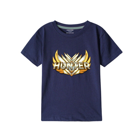 NAVY GRAPHICS HUNTER T-SHIRT
