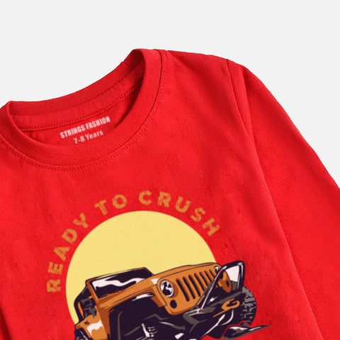 MONSTAR TRUCK FEISTA BOYS LONG SLEEVE T-SHIRT