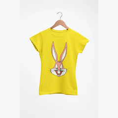 BUG BUN JUNIOR C.YELLOW GIRLS T.SHIRT