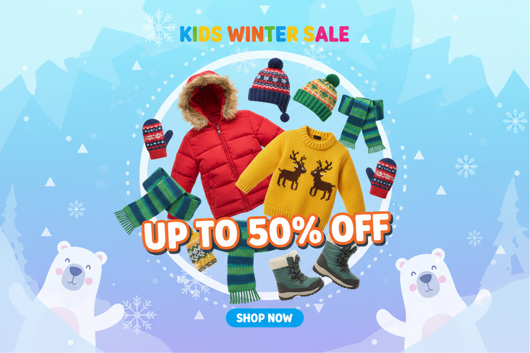 kids winter garments upto 50%off website banner 638*870