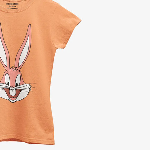BUG BUN JUNIOR ORANGE GIRLS T.SHIRT
