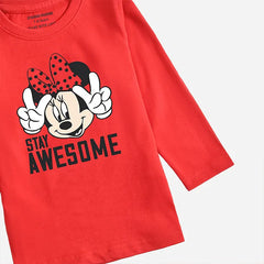 STAY AWESOME FEISTA GIRLS LONG SLEEVE T-SHIRT