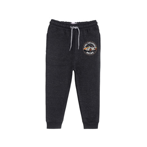 FEEL THE SPEED JUNIOR BOY CHARCOAL COLOR TRACK SUIT