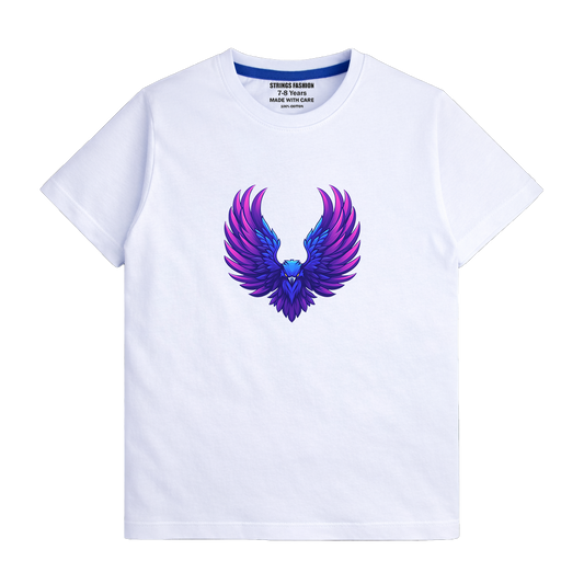 WHITE GRAPHICS PHONIX T-SHIRT 1024