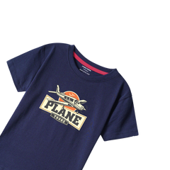 PLANE NAVY PRINTED BOYS T.SHIRT