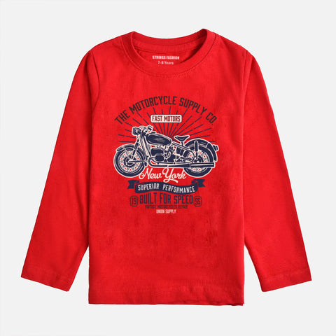 VINTAGE BIKE FEISTA BOYS LONG SLEEVE T-SHIRT