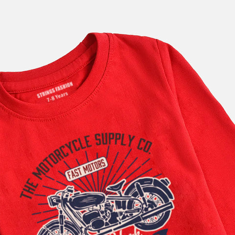 VINTAGE BIKE FEISTA BOYS LONG SLEEVE T-SHIRT
