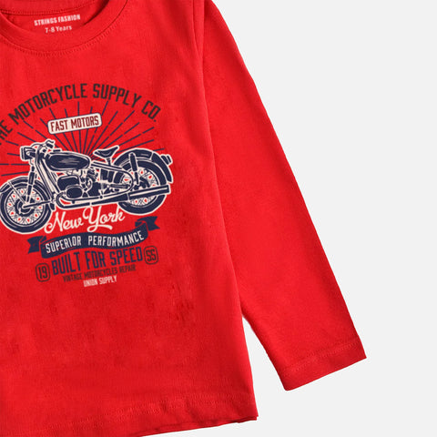 VINTAGE BIKE FEISTA BOYS LONG SLEEVE T-SHIRT