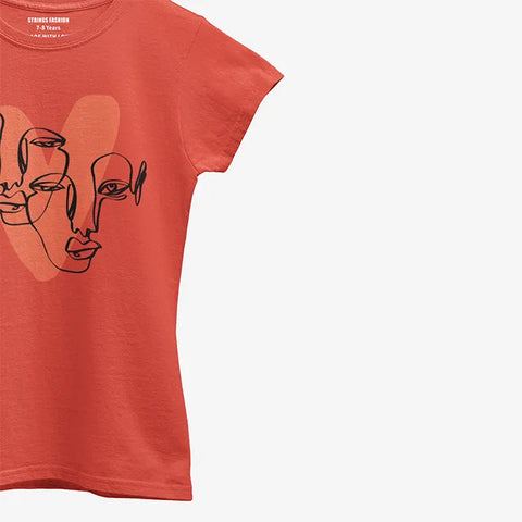 HEART FISTA JUNIOR GIRLS T.SHIRT