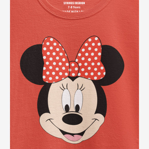 MINNIE 2 FISTA JUNIOR GIRLS T.SHIRT