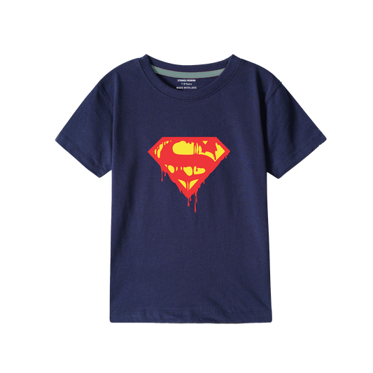 NAVY GRAPHICS SUPPER T-SHIRT 2000