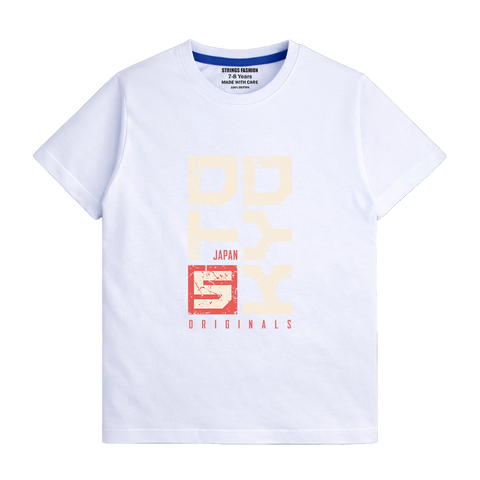 WHITE GRAPHICS TOKYO T-SHIRT