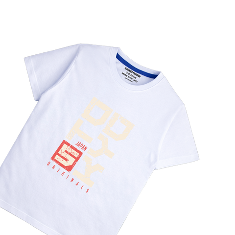 WHITE GRAPHICS TOKYO T-SHIRT