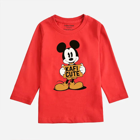 KAFI CUTE FEISTA GIRLS LONG SLEEVE T-SHIRT