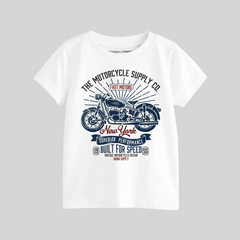 FAST RACER JUNIOR WHITE COLOR BOYS T.SHIRT