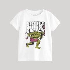 HULK JUNIOR WHITE COLOR BOYS T.SHIRT
